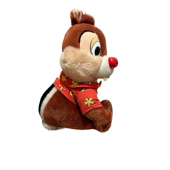 Walt Disney World Chip & Dale RESCUE RANGERS DALE CHIPMUNK Plush Stuffed Animal - Picture 6 of 10